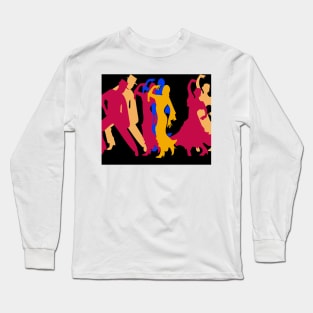 Flaming Flamenco Long Sleeve T-Shirt